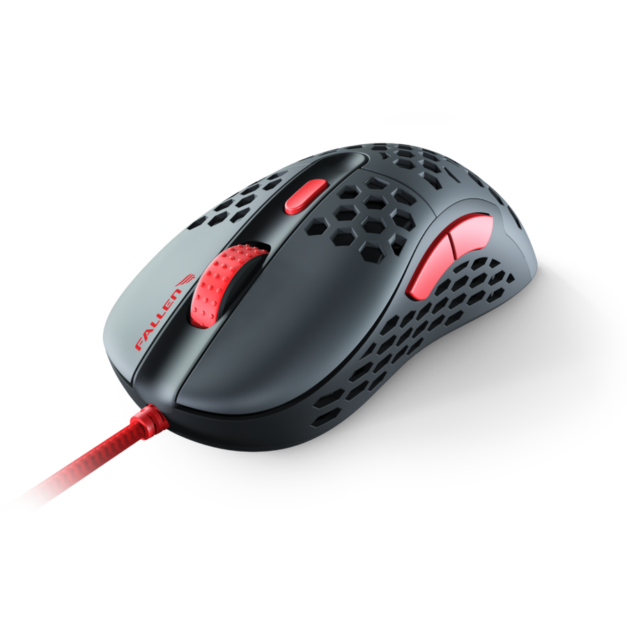 Mouse Gamer Ultraleve Fallen F65 - Mercury