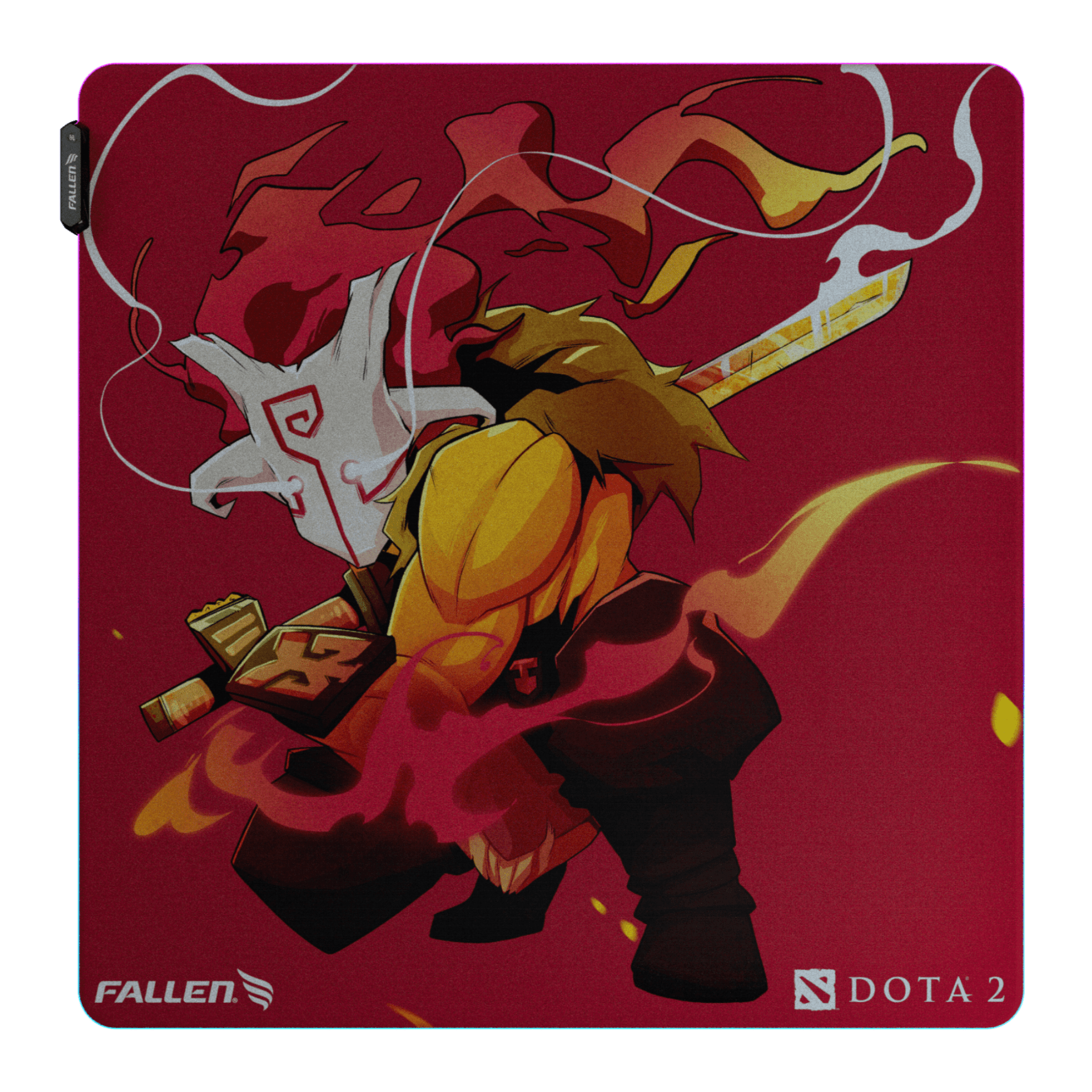 Mousepad Gamer Fallen Dota2 Omnislash RGB