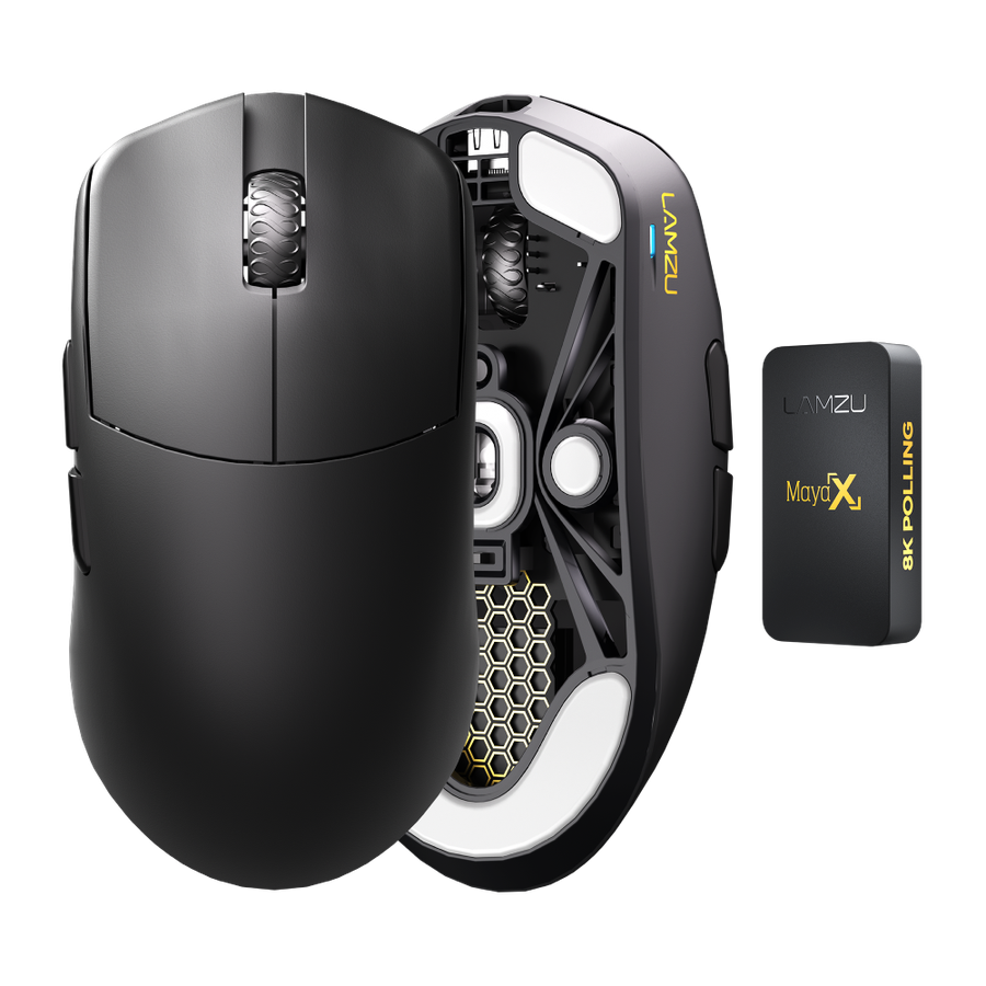 マウス・トラックボール LAMZU MAYAX Mouse Lamzu - Maya X | Fallen Store – Desempenho e Precisão para