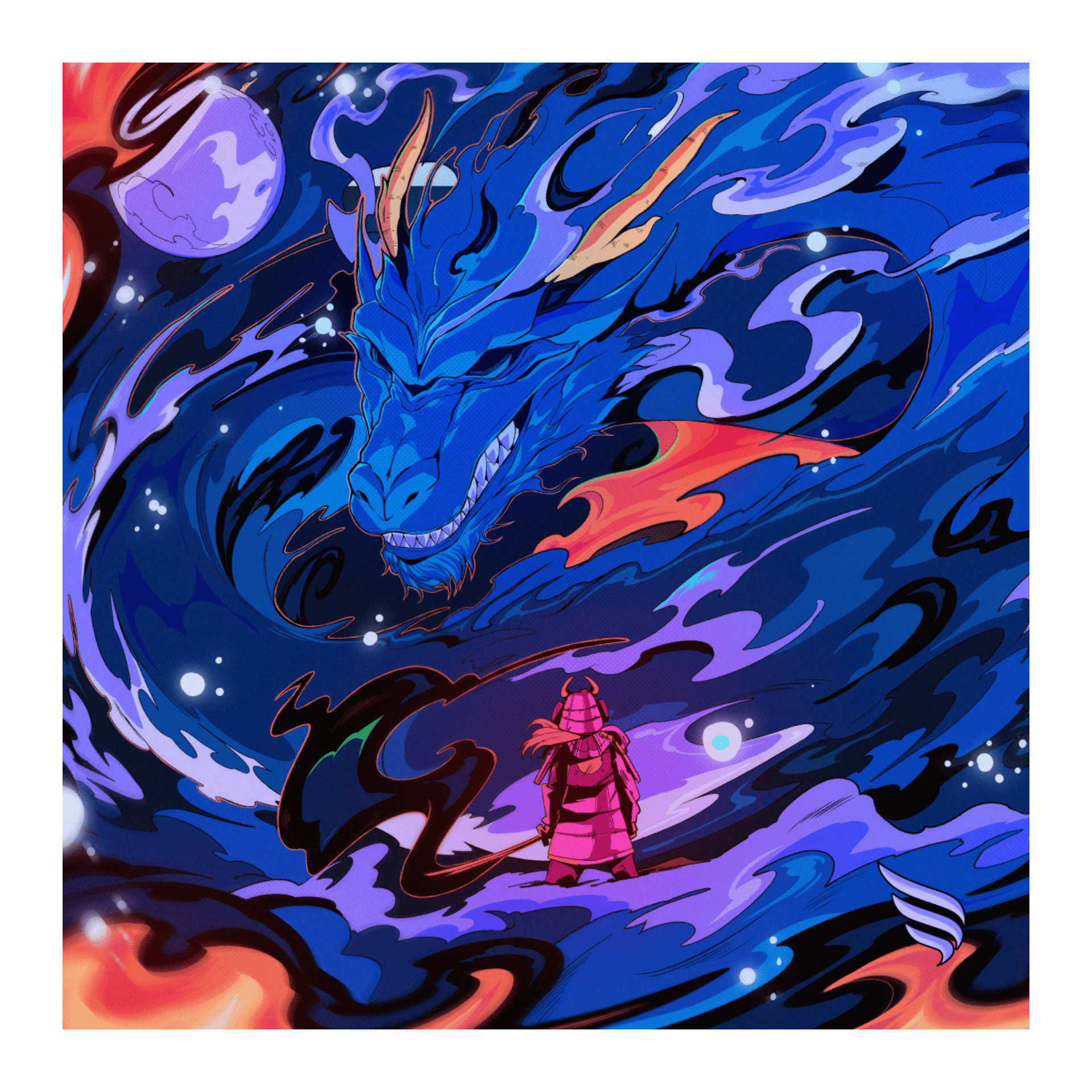 Mousepad Gamer Fallen Spirit Dragon - Grande | Fallen Store